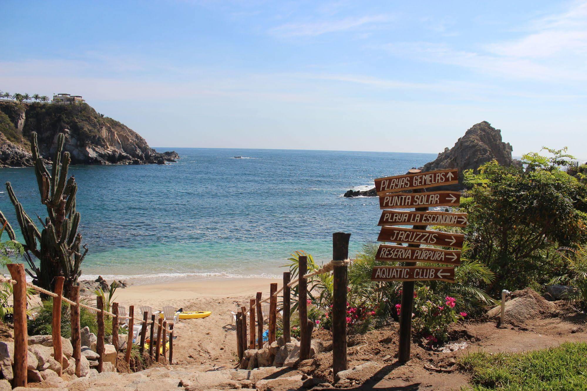 Isla Natura Beach Huatulco 塔果鲁达 外观 照片